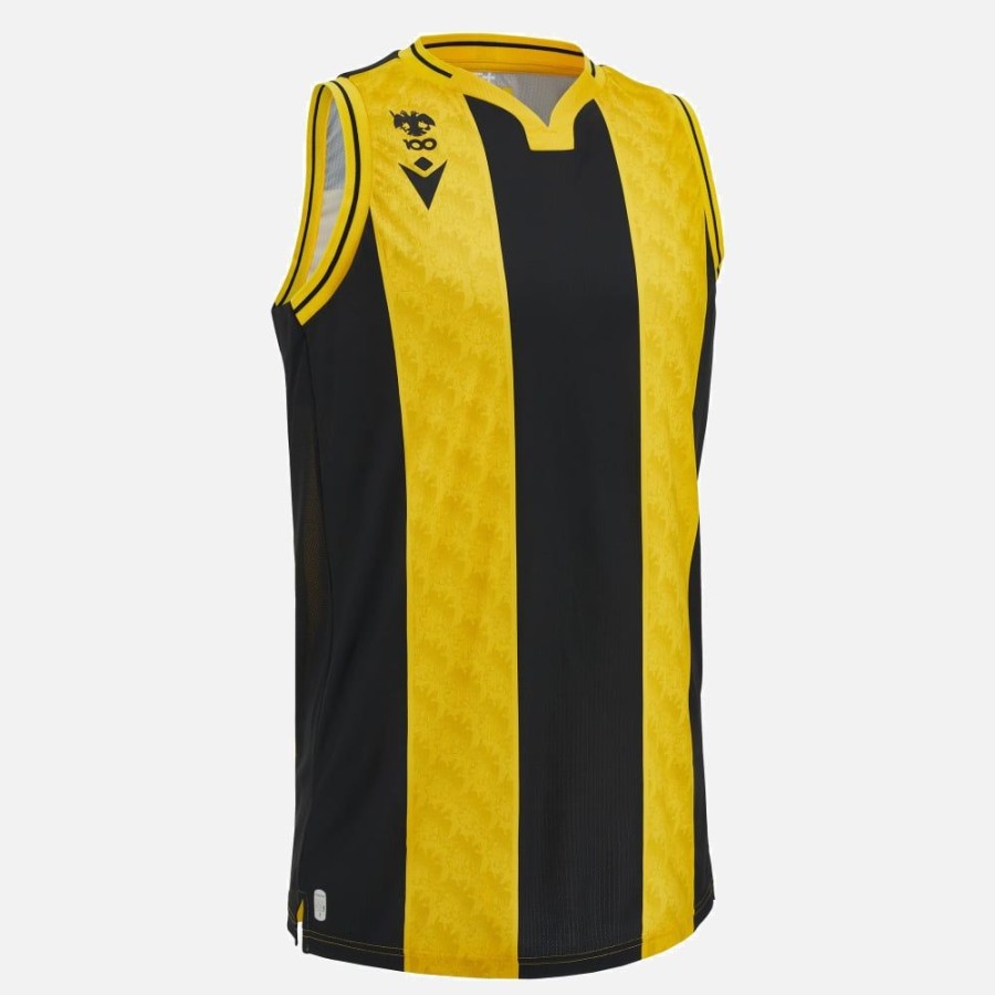 Tenues De Match Officielles Macron Toutes Les Equipes | Maillot De Match Domicile Adulte Aek Bc 2023/24