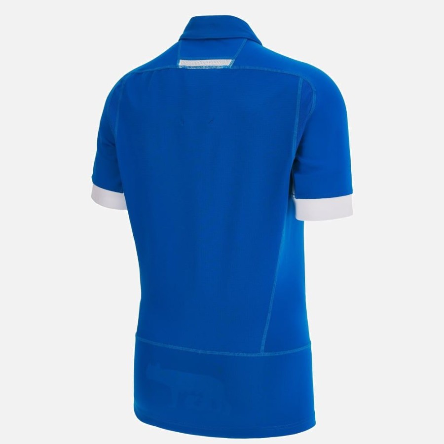 Tenues De Match Officielles Macron Federation Italienne De Rugby | Maillot De Match Domicile Authentic Adulte Rugby World Cup 2023 Italia Rugby