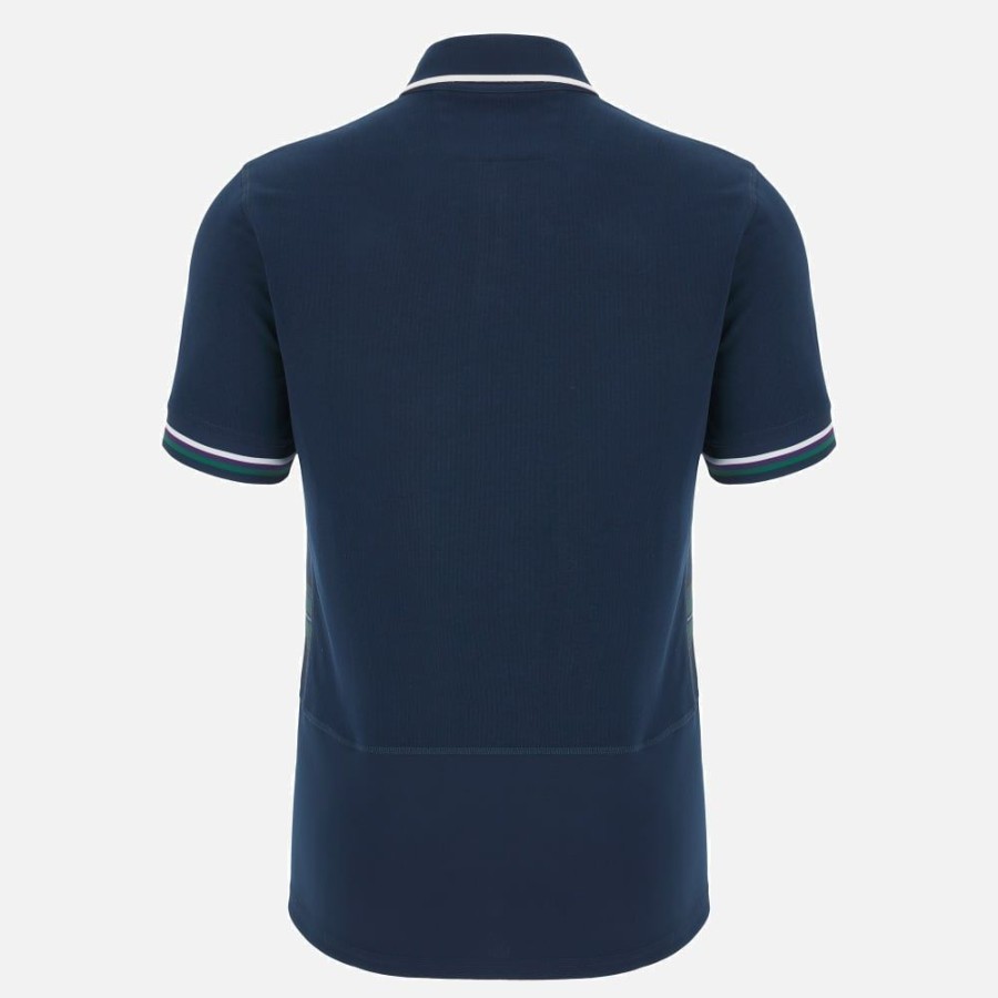 Tenues De Match Officielles Macron Ecosse Rugby | Maillot De Match Domicile Replique En Coton Adulte Rugby World Cup 2023 Ecosse Rugby