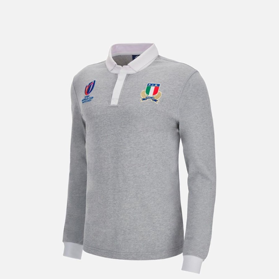 Tenues De Match Officielles Macron Federation Italienne De Rugby | T-Shirt Rugby Entrainement Enfant Rugby World Cup 2023 Italia Rugby