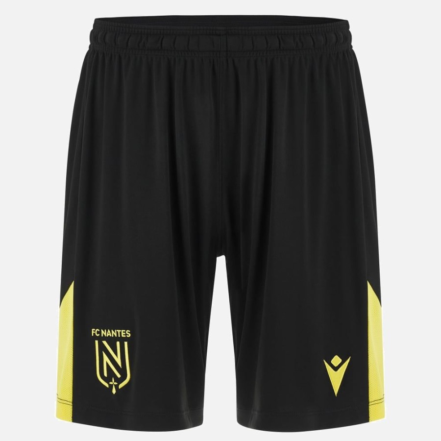 Tenues De Match Officielles Macron Fc Nantes | Short Entrainement Adulte Fc Nantes 2023/24