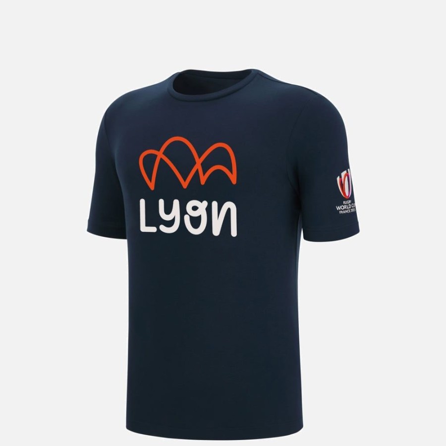 Tenues De Match Officielles Macron Rugby World Cup France 2023 | T-Shirt En Coton Enfant Rugby World Cup 2023