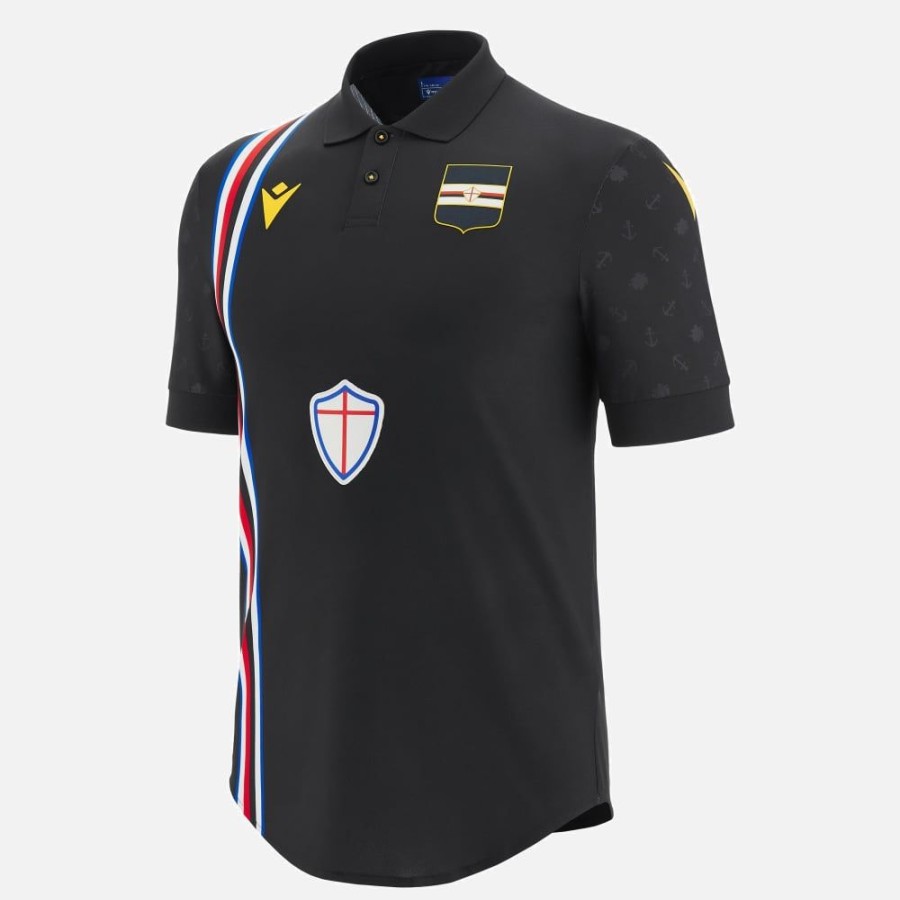 Tenues De Match Officielles Macron Uc Sampdoria | Troisieme Maillot De Match Adulte Uc Sampdoria 2023/24