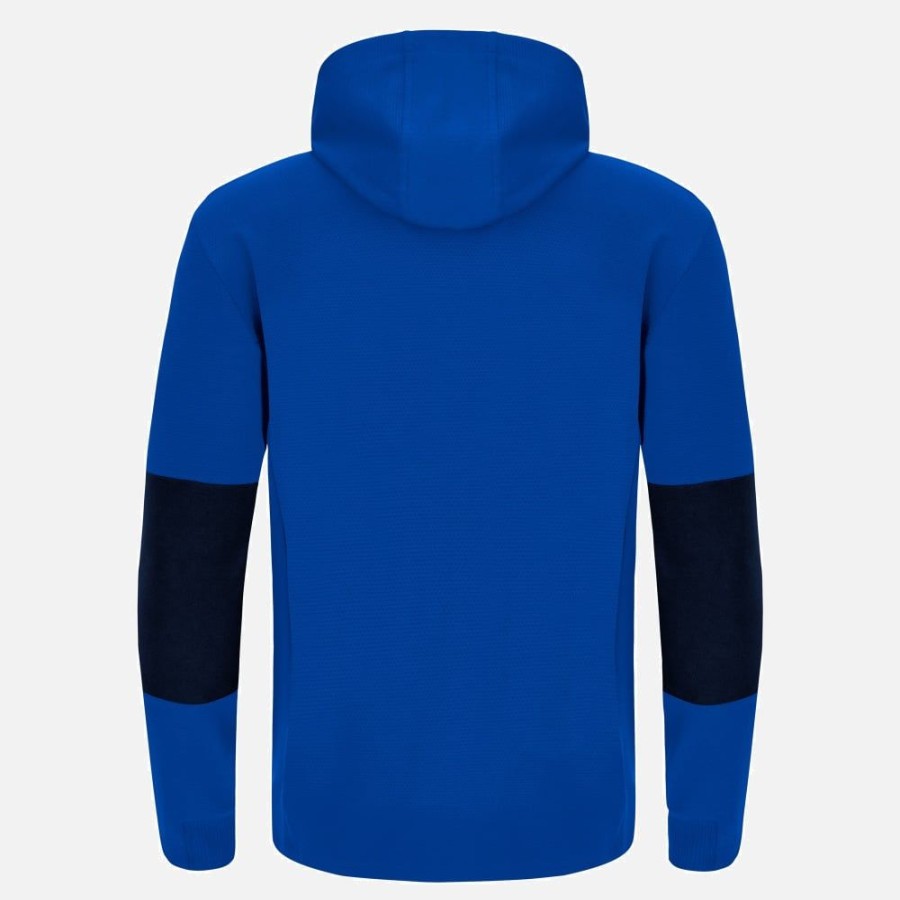 Tenues De Match Officielles Macron Italbasket | Italbasket Sweat-Shirt A Capuche Athleisure Pour Hommes