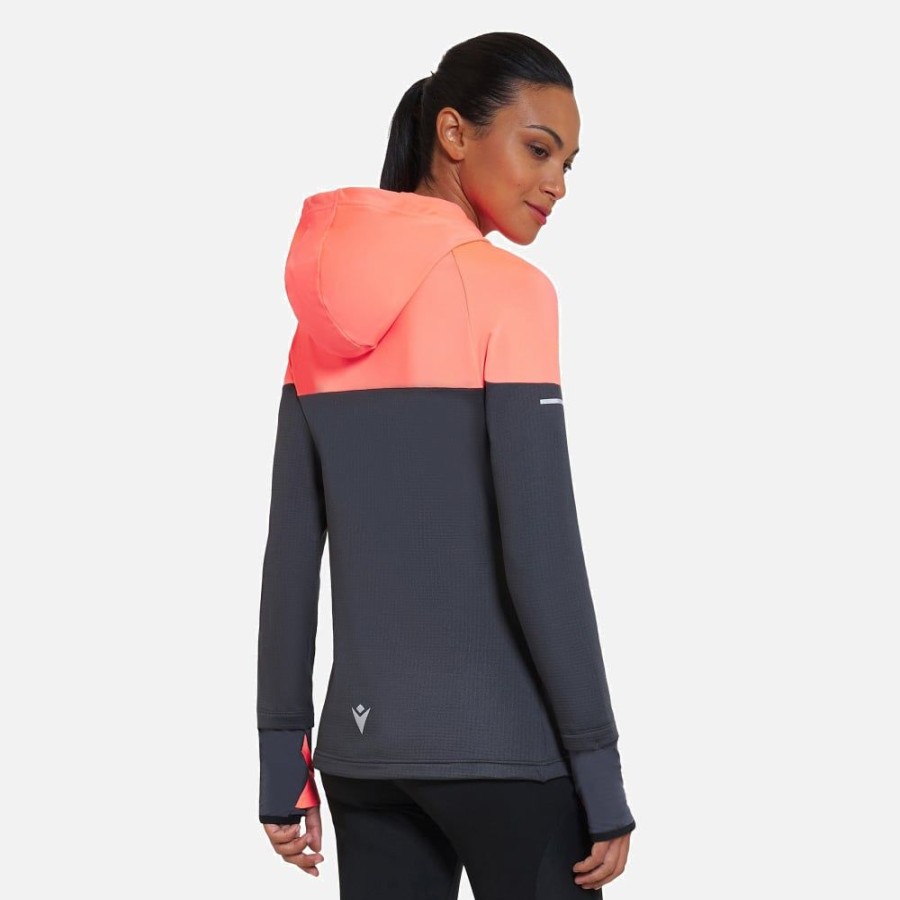 Run&Train Macron Sweat&Shirts | Haze Sweat-Shirt Impermeable Running Femme