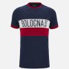 Tenues De Match Officielles Macron Bologna Fc 1909 | T-Shirt Officiel En Polycotton Adulte Bologna Fc 1909 2023/24