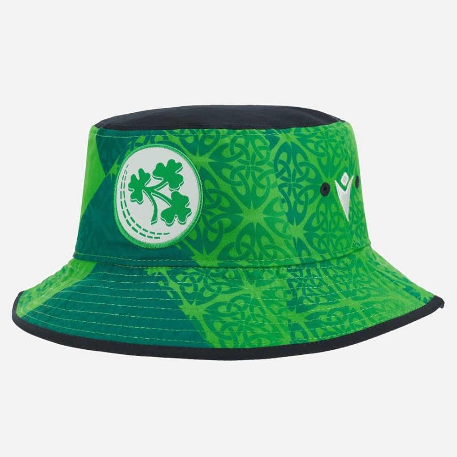 Tenues De Match Officielles Macron Ireland Cricket Team | Chapeau De Seau Adulte Ireland Cricket Team 2023/24