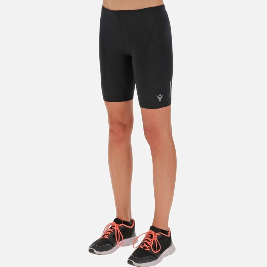 Run&Train Macron Pantalons | Flo Bermuda Running Femme | Vetements De Sport Techniques Macron