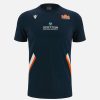 Tenues De Match Officielles Macron Edinburgh Rugby | T-Shirt De Voyage De Joueur Adulte Edinburgh Rugby 2023/24