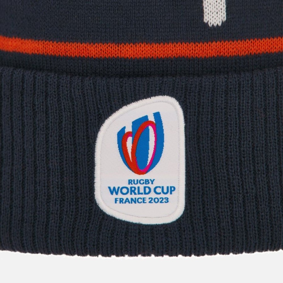 Tenues De Match Officielles Macron Rugby World Cup France 2023 | Bonnet Avec Pompon Adulte Rugby World Cup 2023