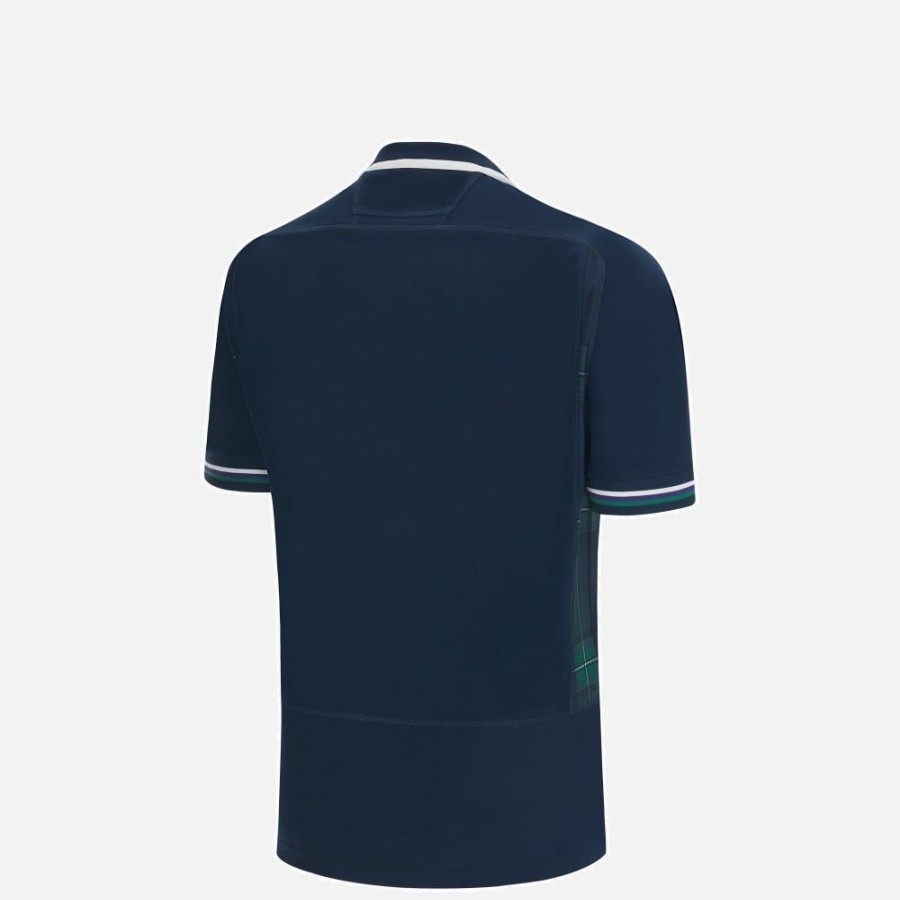 Tenues De Match Officielles Macron Ecosse Rugby | Maillot De Match Domicile Replique Enfant Rugby World Cup 2023 Ecosse Rugby