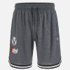 Tenues De Match Officielles Macron Virtus Segafredo Bologna | Virtus Segafredo Bologna 2023/24 Short De Sport Athleisure Pour Homme