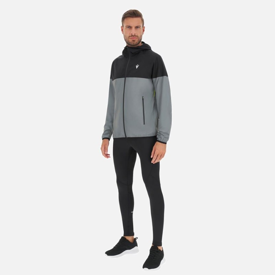 Run&Train Macron Vestes | Harry Veste Impermeable Running Reflex Homme