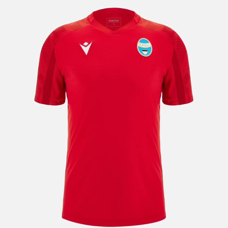 Tenues De Match Officielles Macron S.P.A.L. | T-Shirt Entrainement Adulte S.P.A.L. 2023/24