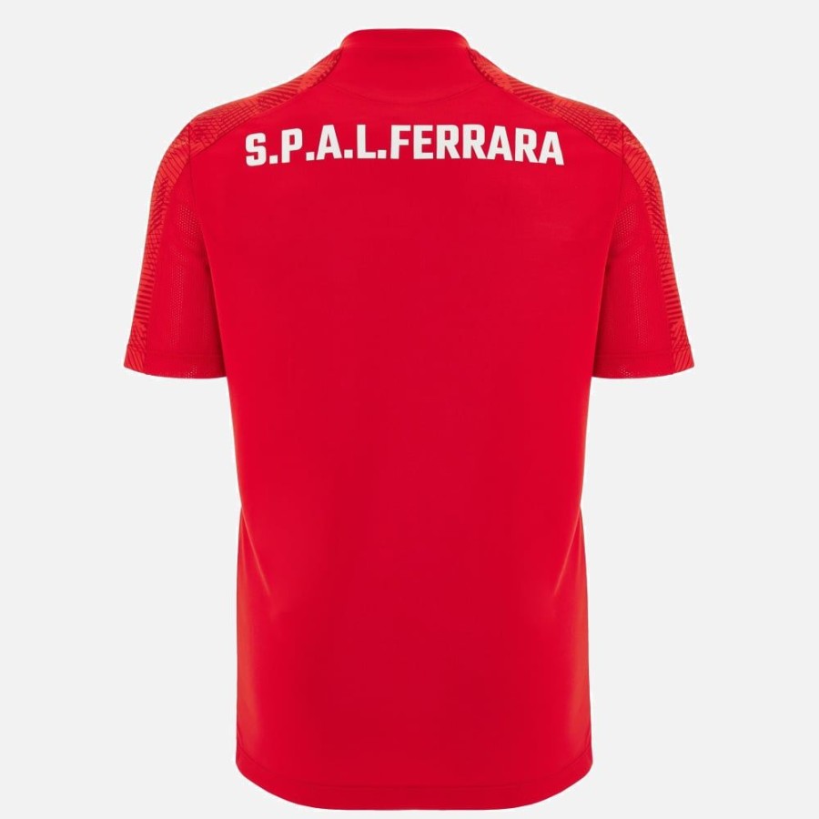 Tenues De Match Officielles Macron S.P.A.L. | T-Shirt Entrainement Adulte S.P.A.L. 2023/24