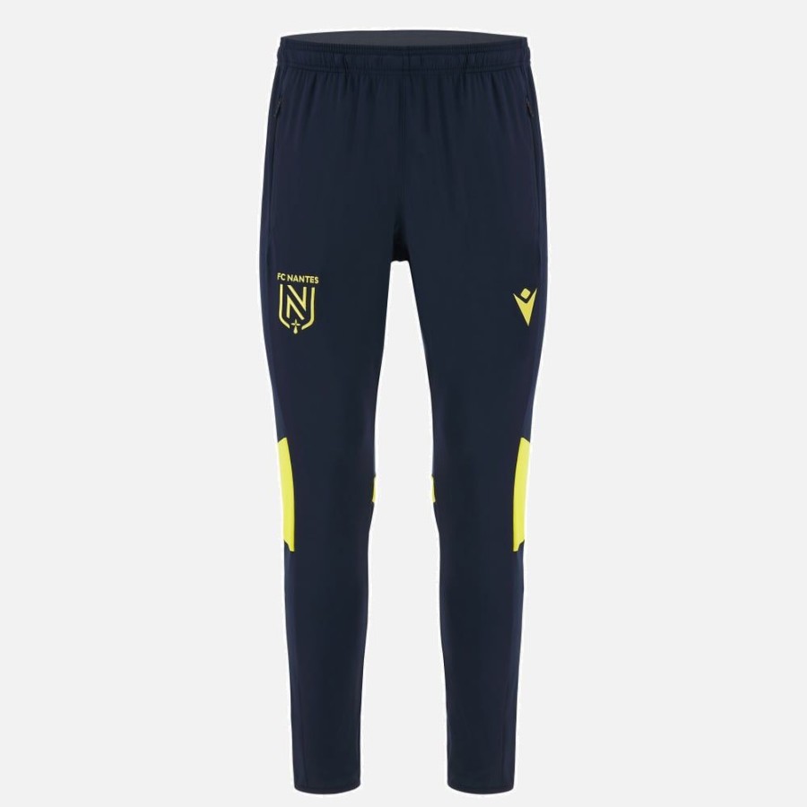 Tenues De Match Officielles Macron Fc Nantes | Pantalon De Voyage Adulte Fc Nantes 2023/24