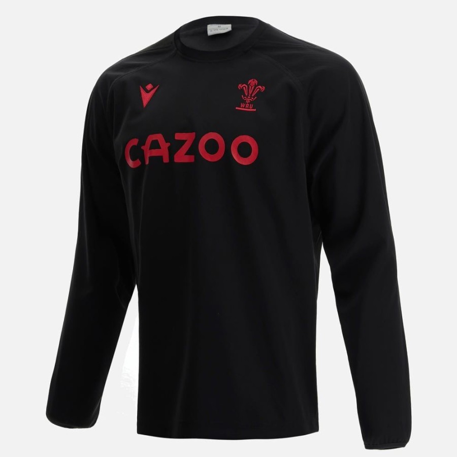 Tenues De Match Officielles Macron Rugby Du Pays De Galles | Welsh Rugby 2022/23 Contact Top