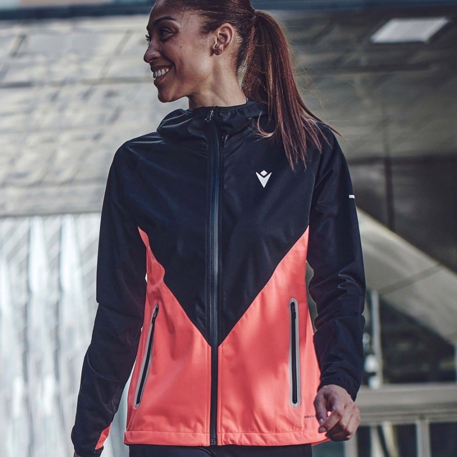 Run&Train Macron Vestes | Kaja Veste Impermeable Running Femme