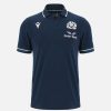 Tenues De Match Officielles Macron Ecosse Rugby | Maillot De Match Domicile Replique En Coton Adulte Ecosse Rugby 2023/24