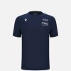 Tenues De Match Officielles Macron Italbasket | T-Shirt En Coton Enfant Italbasket 2023/24