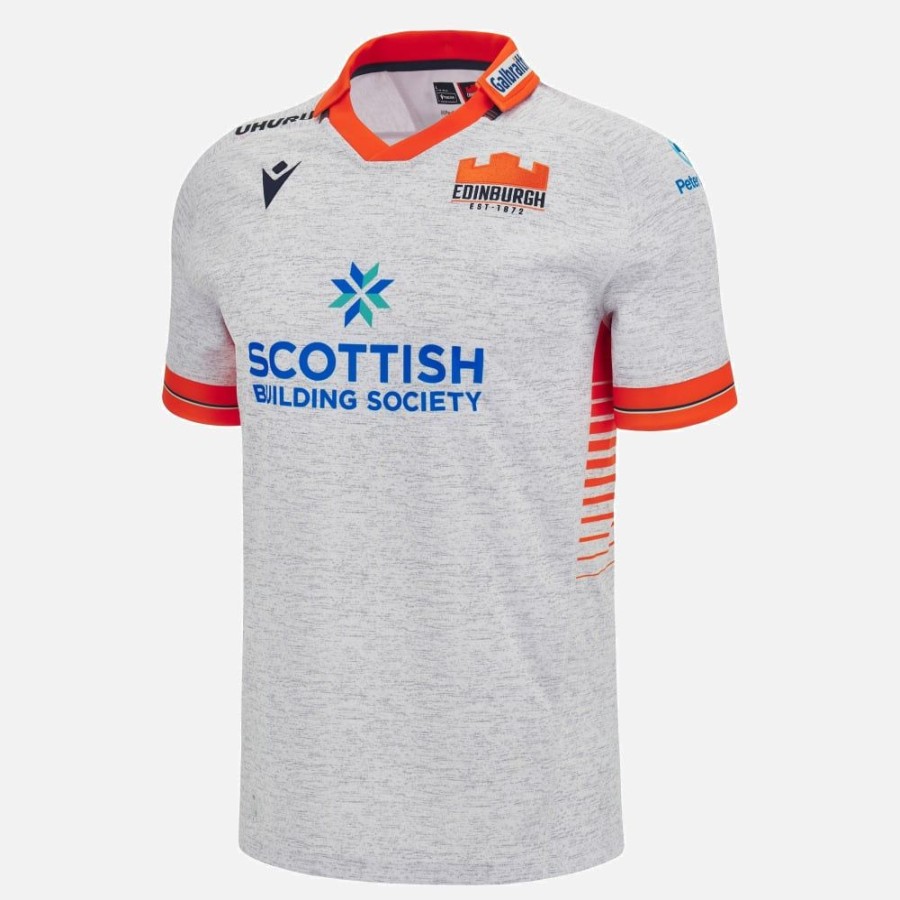 Tenues De Match Officielles Macron Edinburgh Rugby | Maillot De Match Exterieur Replique Adulte Edinburgh Rugby 2023/24