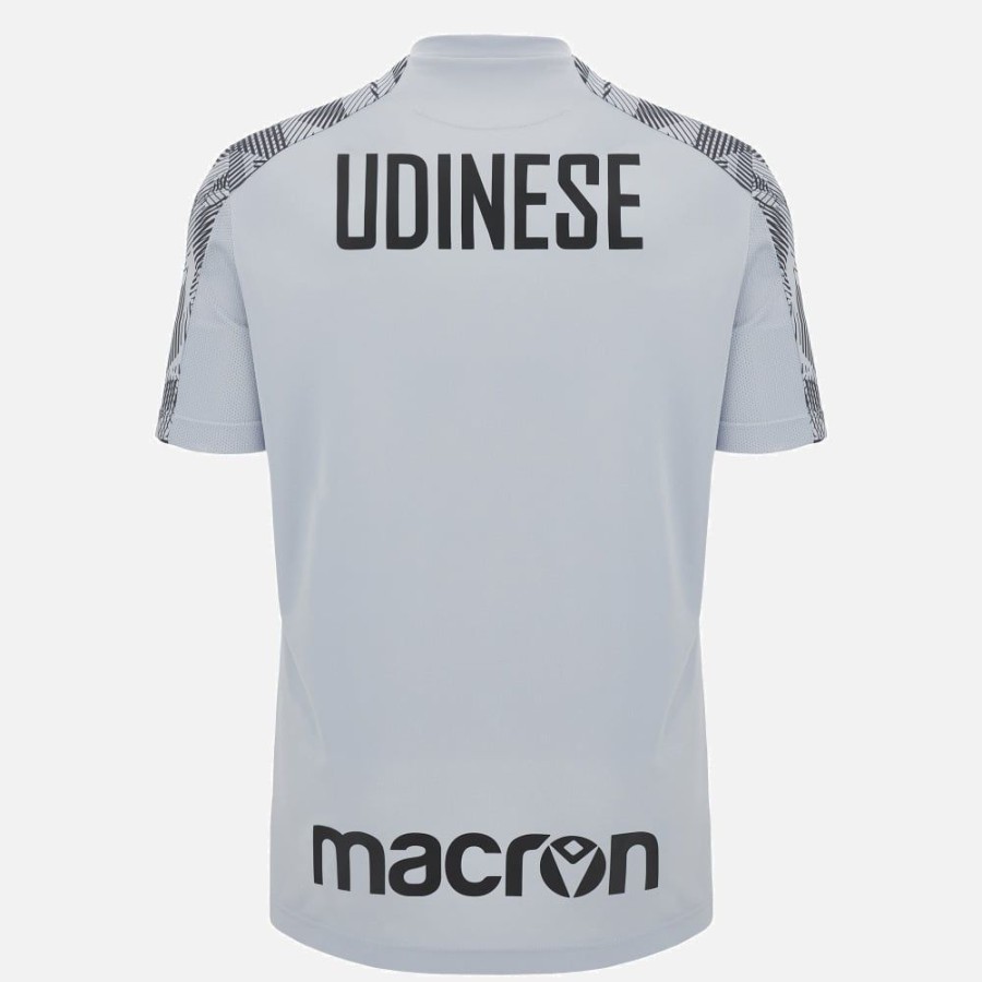 Tenues De Match Officielles Macron Udinese Calcio | T-Shirt Entrainement Adulte Udinese Calcio 2023/24