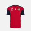 Tenues De Match Officielles Macron Federation Italienne De Rugby | T-Shirt Entrainement Enfant Rugby World Cup 2023 Italia Rugby