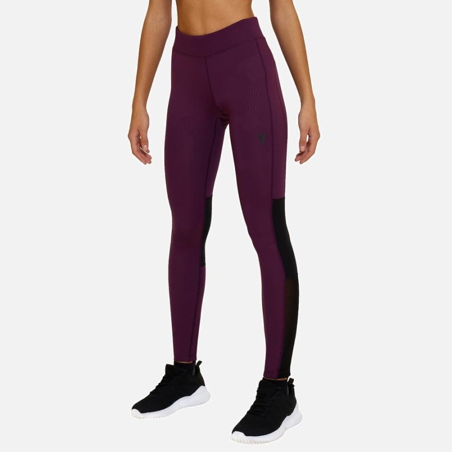 Freetime Macron Leggings | Legging Bordeaux Femme Fenis | Macron Vetements De Sport