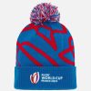 Tenues De Match Officielles Macron Rugby World Cup France 2023 | Bonnet Avec Pompon Adulte Rugby World Cup 2023