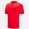 Tenues De Match Officielles Macron Rfef & Arbitres Espagnols | Maillot Arbitre Rouge Comite Tecnico De Arbitros 2022/24