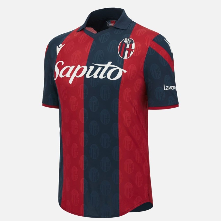 Tenues De Match Officielles Macron Bologna Fc 1909 | Maillot De Match Domicile Adulte Bologna Fc 1909 2023/24