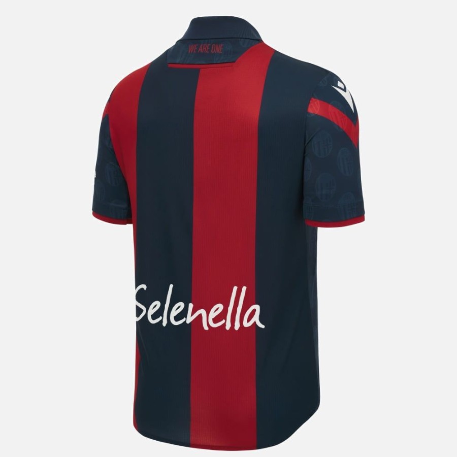 Tenues De Match Officielles Macron Bologna Fc 1909 | Maillot De Match Domicile Adulte Bologna Fc 1909 2023/24