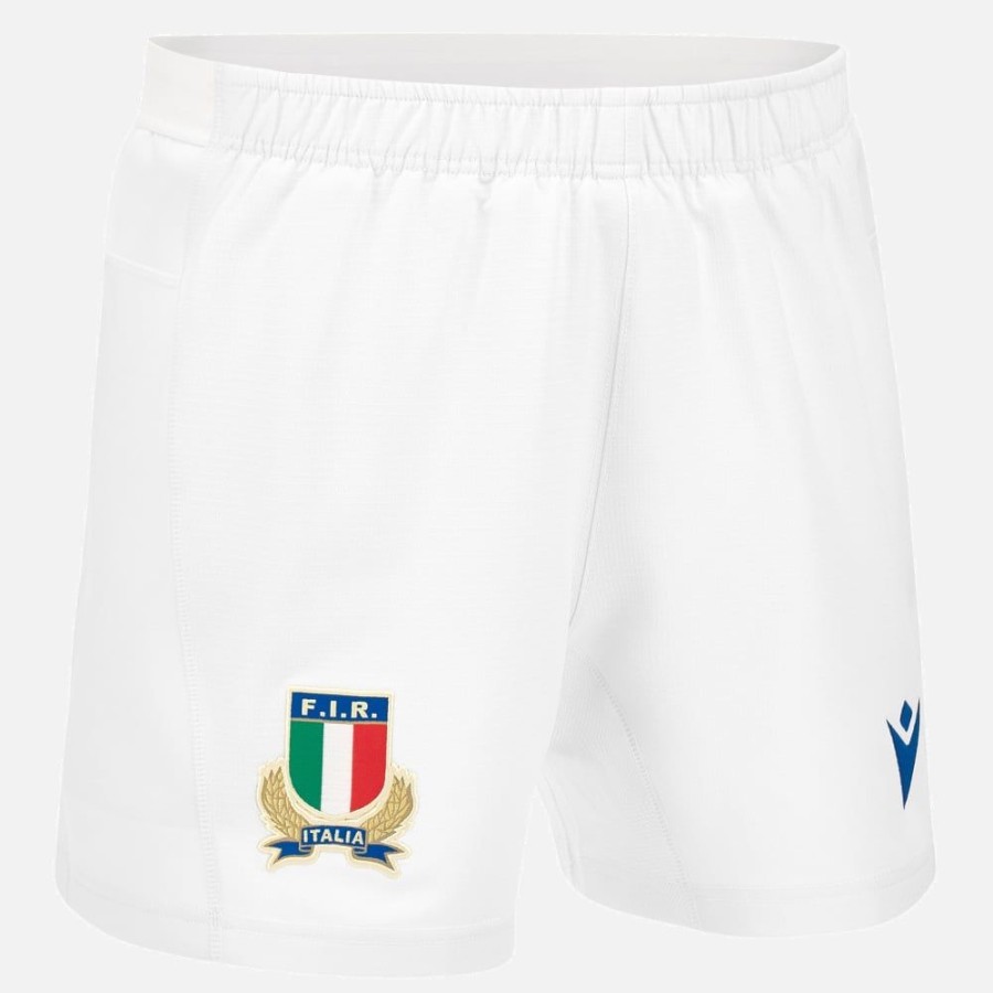 Tenues De Match Officielles Macron Federation Italienne De Rugby | Short De Match Domicile Adulte Italia Rugby 2023/24