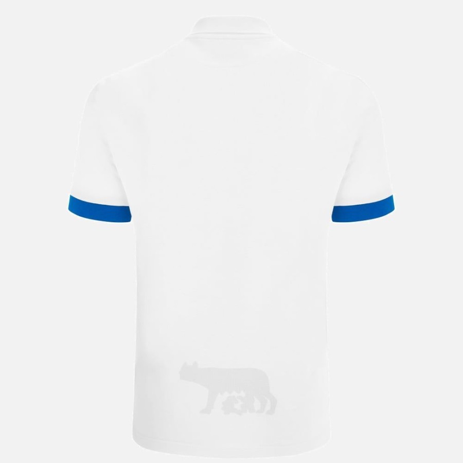 Tenues De Match Officielles Macron Federation Italienne De Rugby | Maillot De Match Exterieur Replique En Coton Adulte Rugby World Cup 2023 Italia Rugby