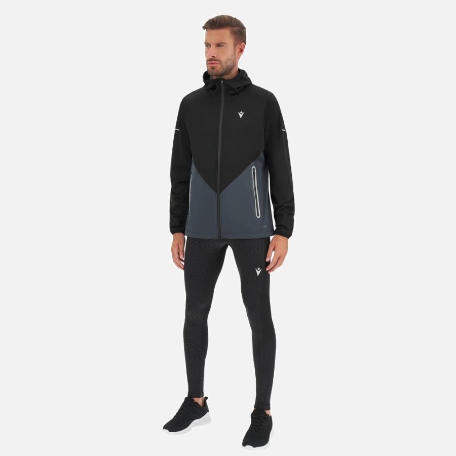 Run&Train Macron Vestes | Christian Veste Impermeable Running Homme