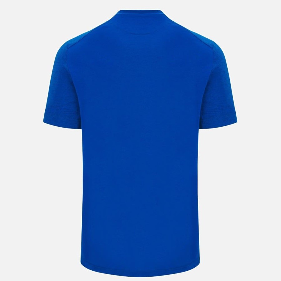 Tenues De Match Officielles Macron Italbasket | T-Shirt En Coton Adulte Italbasket 2023/24