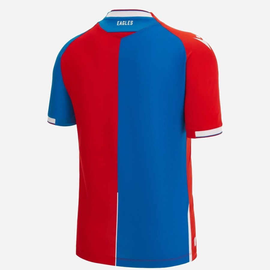 Tenues De Match Officielles Macron Crystal Palace Fc | Maillot De Match Domicile Adulte Crystal Palace Fc 2023/24