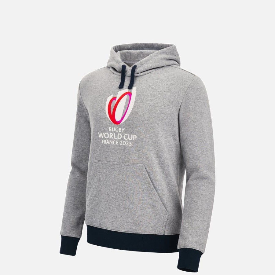 Tenues De Match Officielles Macron Rugby World Cup France 2023 | Sweat A Capuche En Coton Enfant Rugby World Cup 2023