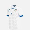 Tenues De Match Officielles Macron Federation Italienne De Rugby | Maillot Poly De Match Domicile Exterieur Replique Enfant Rugby World Cup 2023 Italia Rugby