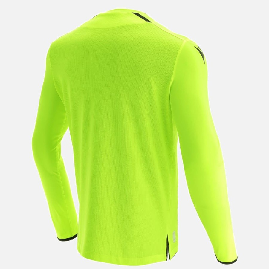 Tenues De Match Officielles Macron Arbitres Uefa | Maillot Arbitre Neon Jaune Uefa 2021 | Vetements De Sport Techniques Macron