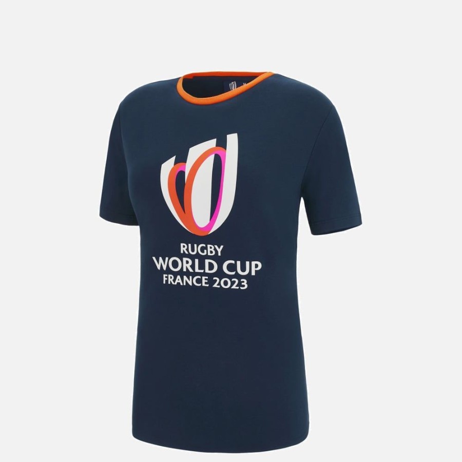 Tenues De Match Officielles Macron Rugby World Cup France 2023 | T-Shirt En Coton Enfant Rugby World Cup 2023