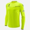 Tenues De Match Officielles Macron Arbitres Uefa | Maillot Arbitre Neon Jaune Uefa 2023/25