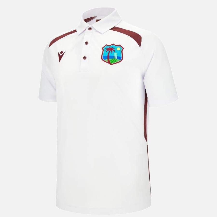 Tenues De Match Officielles Macron West Indies Cricket | Maillot Test West Indies Cricket 2023/24