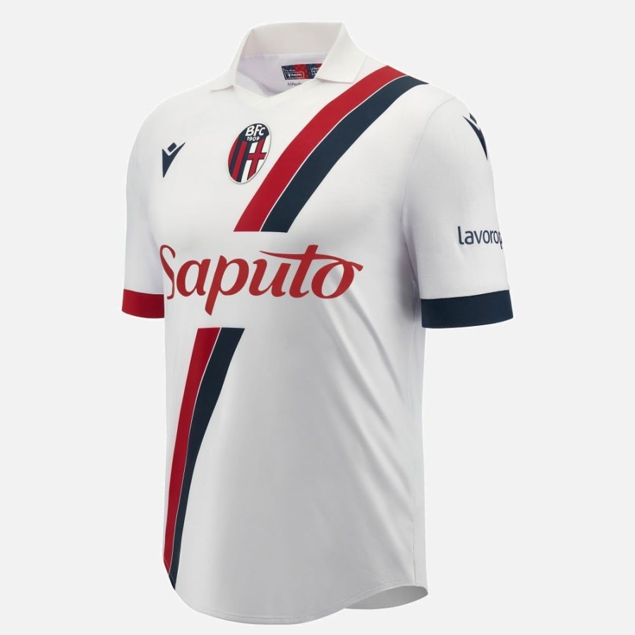 Tenues De Match Officielles Macron Bologna Fc 1909 | Maillot De Match Exterieur Adulte Bologna Fc 1909 2023/24