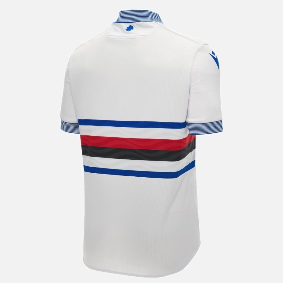 Tenues De Match Officielles Macron Uc Sampdoria | Maillot De Match Exterieur Adulte Uc Sampdoria 2023/24