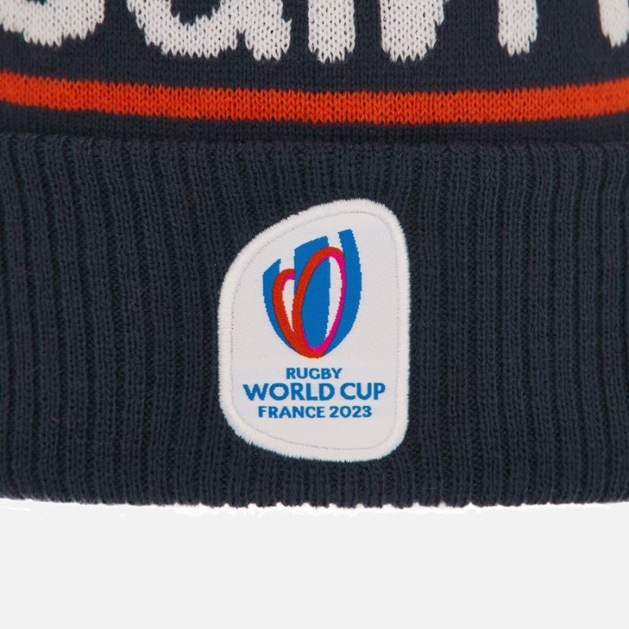 Tenues De Match Officielles Macron Rugby World Cup France 2023 | Bonnet Avec Pompon Adulte Rugby World Cup 2023