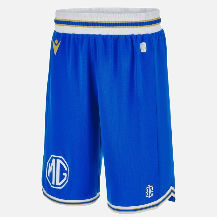 Tenues De Match Officielles Macron Italbasket | Short De Match Domicile Adulte Italbasket Coupe Du Monde 2023