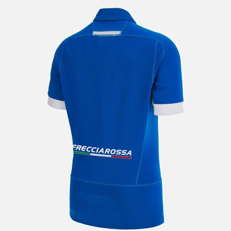 Tenues De Match Officielles Macron Federation Italienne De Rugby | Maillot De Match Domicile Authentic Adulte Italia Rugby 2023/24