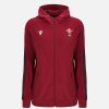 Tenues De Match Officielles Macron Rugby Du Pays De Galles | Sweatshirt De Voyage Femme Galles Rugby 2023/24