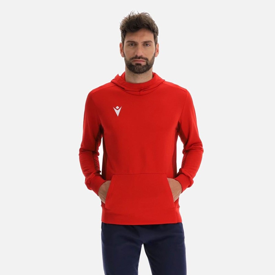 Freetime Macron Sweat&Shirts | Sweatshirt Avec Capuche Electro | Vetements De Sport Techniques Macron